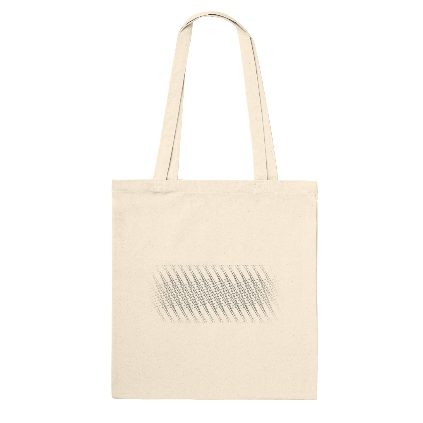 Premium Tote Bag Zig Zag