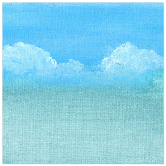 Foam Square Clouds On The Horizon