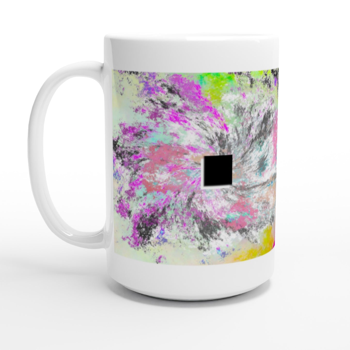 15oz Ceramic Mug Block in Swirl Pattern
