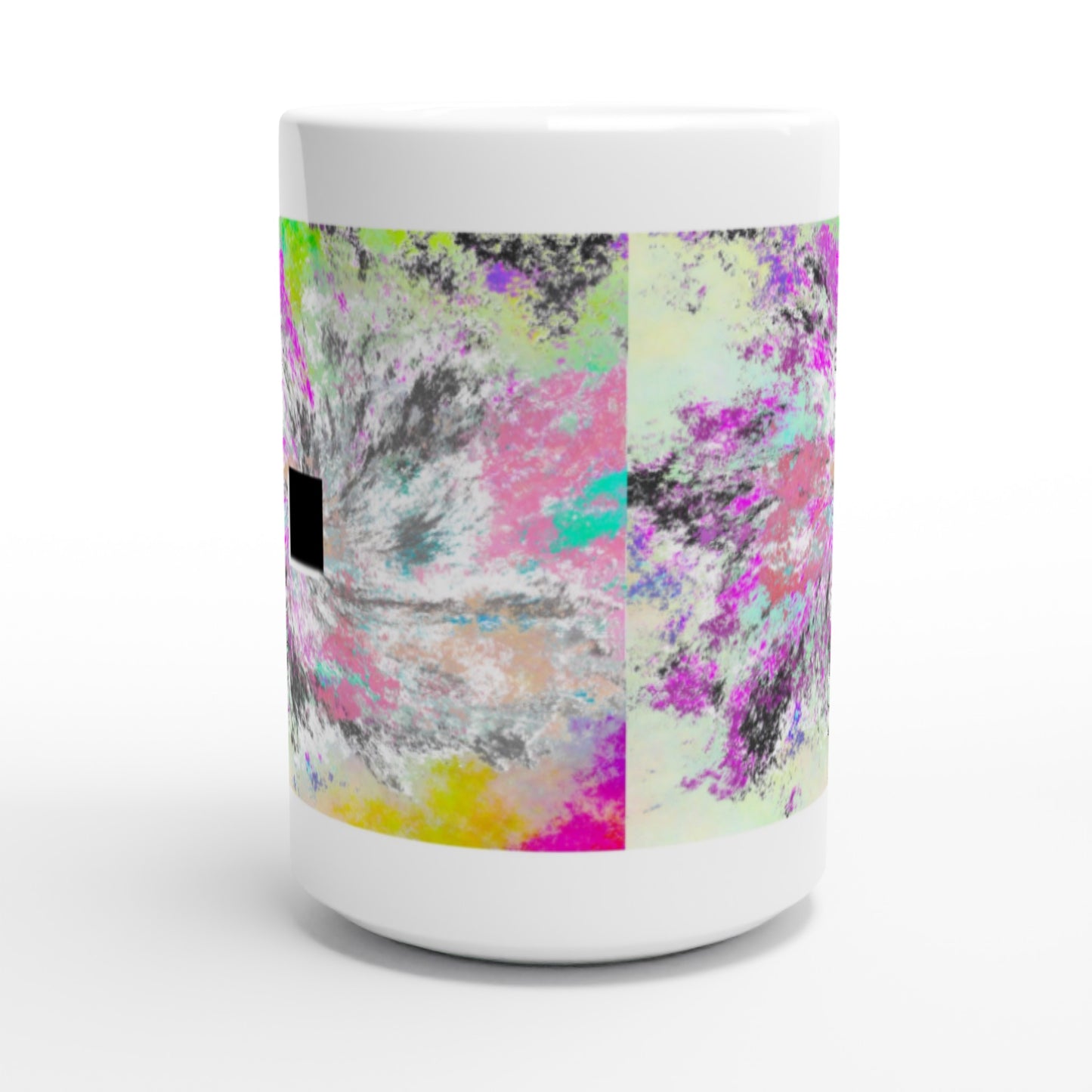 15oz Ceramic Mug Block in Swirl Pattern