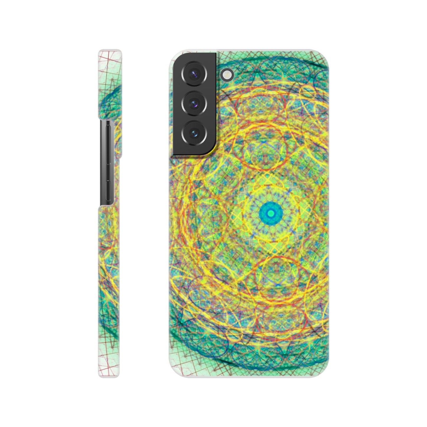 Slim case Crayon Mandala